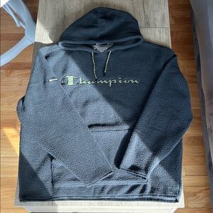 Champion Black Fleece Hoodie